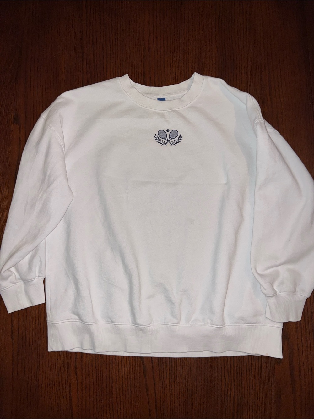 White Crewneck Sweatshirt